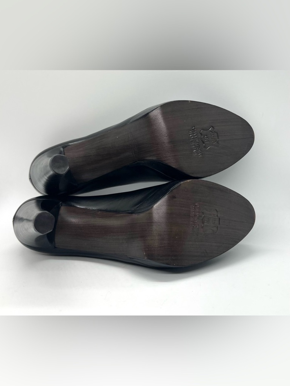 Stuart Weitzman Peep Toe Platform Heels - Picture 13 of 15